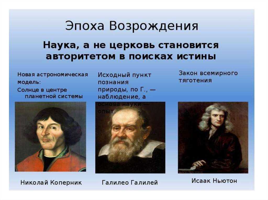 Эпоха возрождения | наука | fandom