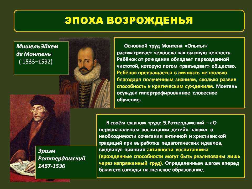 Культура европы в конце xv-первой половине xvii века.
