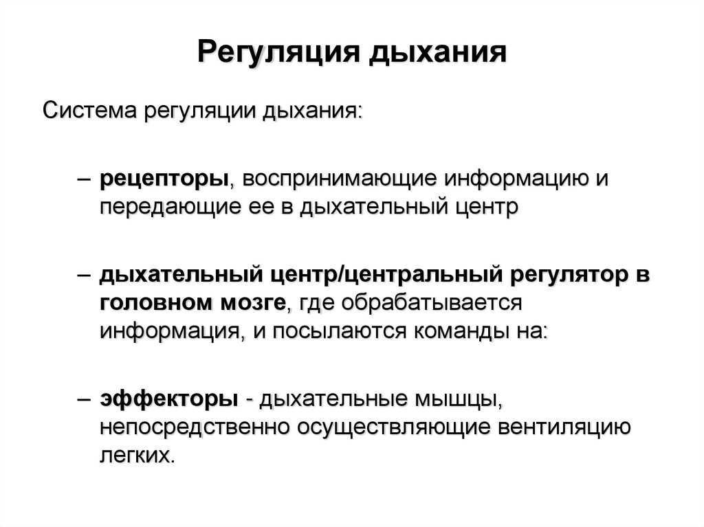 Дыхание