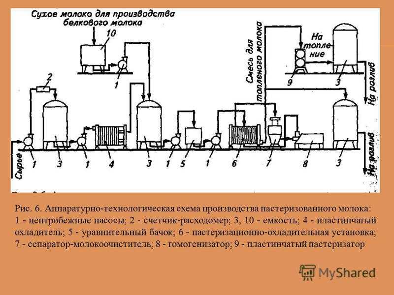 Производство молока в россии