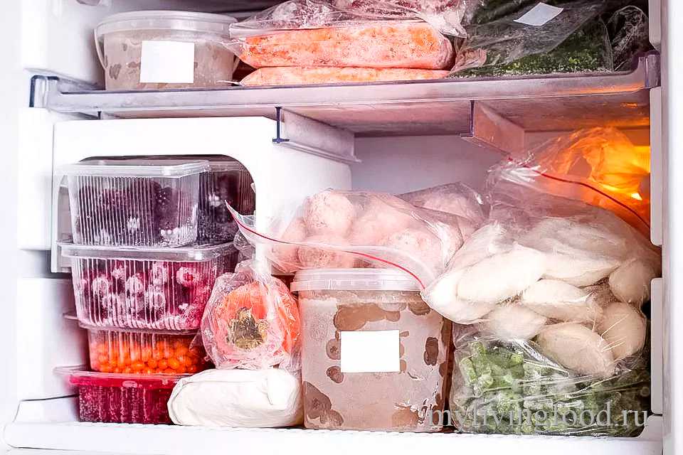 Замораживание, хранение и размораживание продуктов