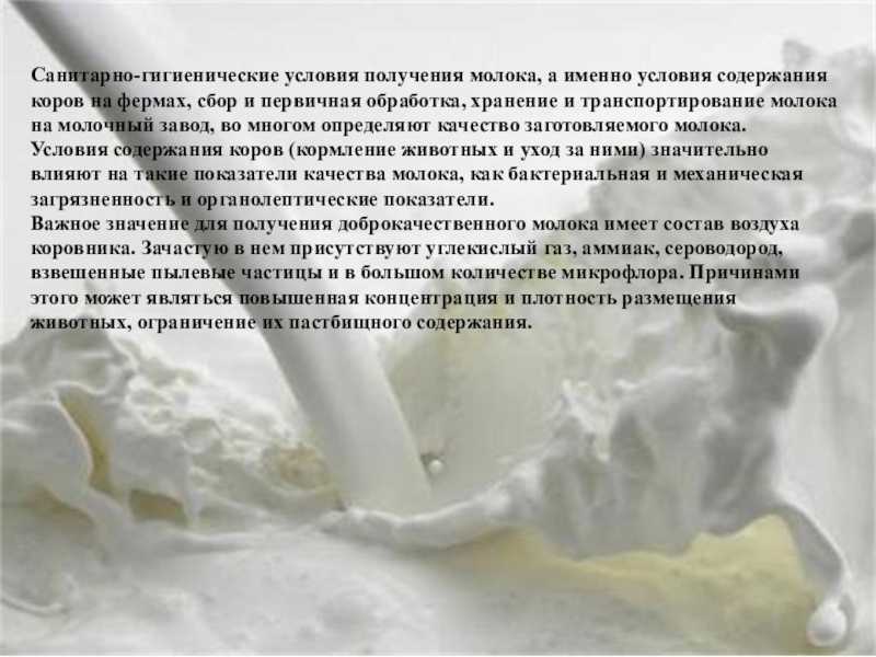 Условия получения доброкачественного молока (часть 1) » строительство и ремонт: новости, статьи, обзоры