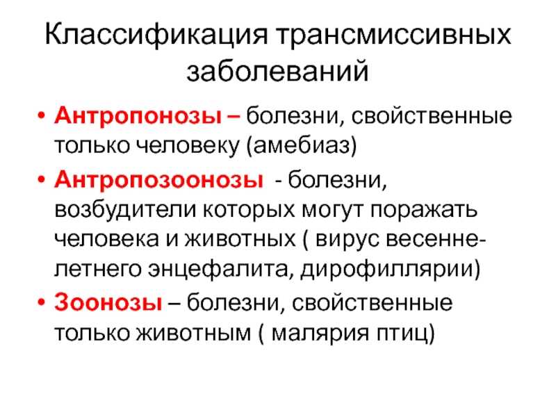 Антропозоонозы - болезни общие для людей и животных