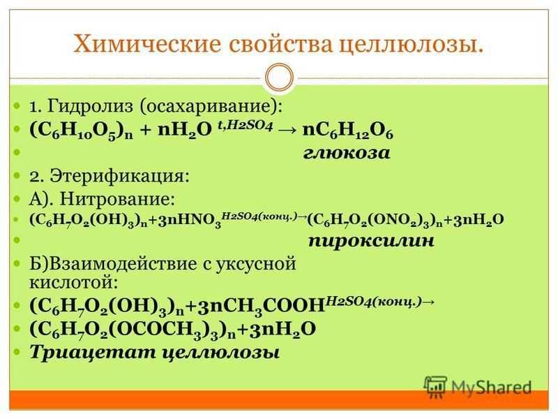 Биологическая роль целлюлозы и области применения