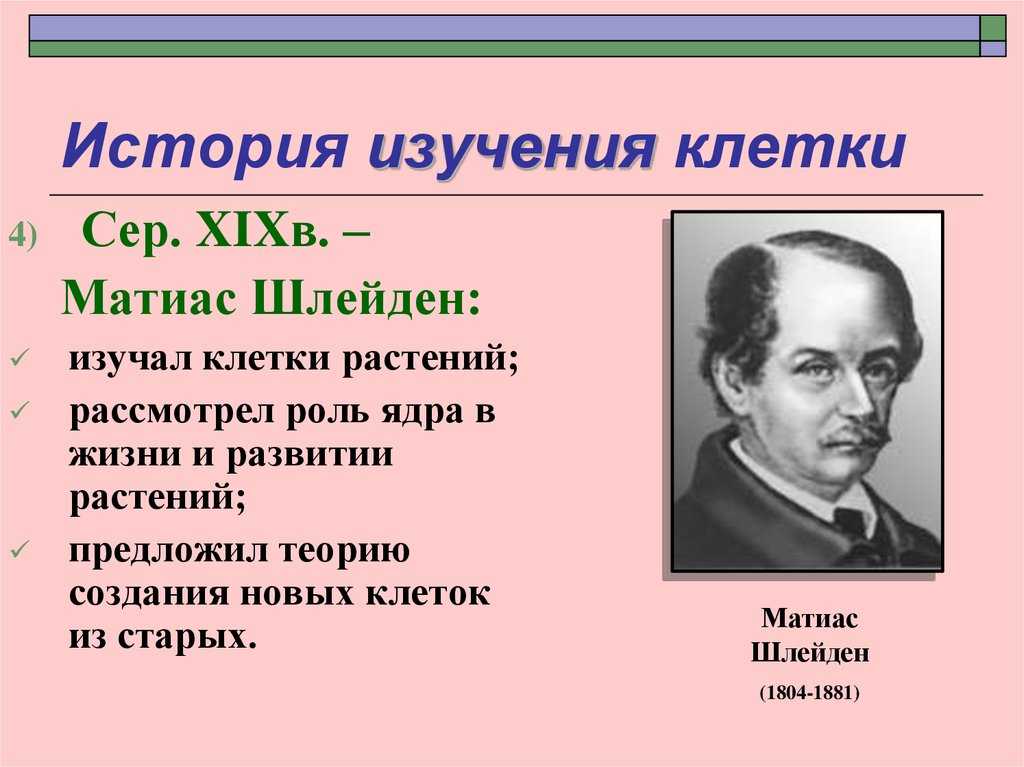 Клеточная теория: развитие и положения