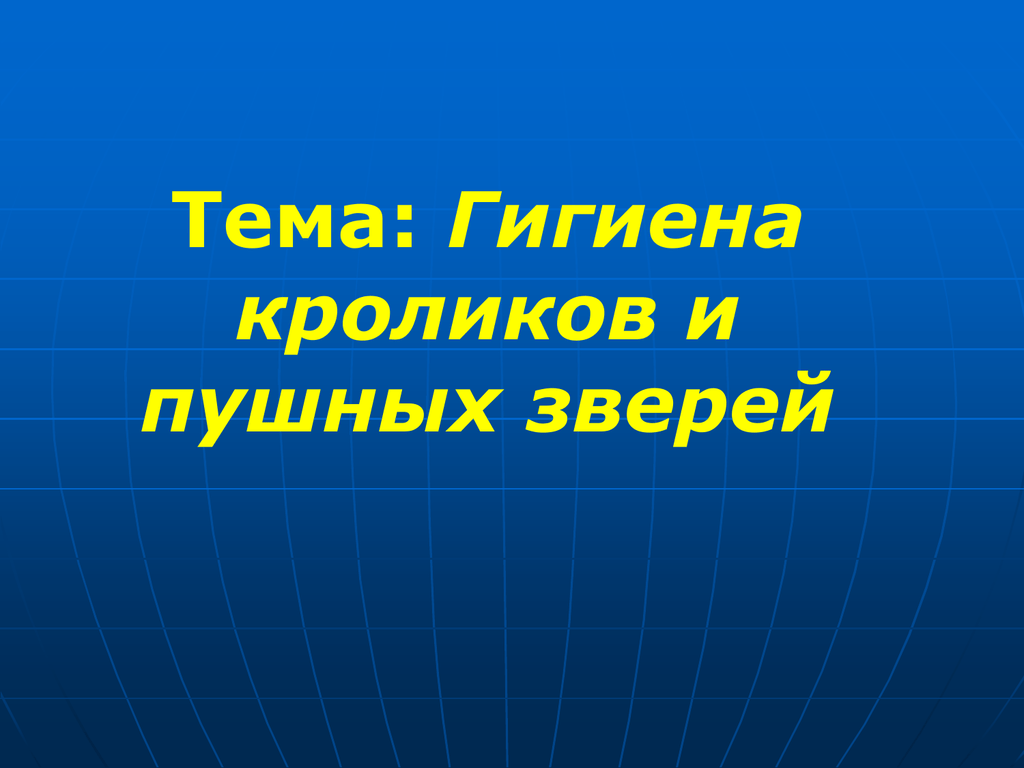 План.