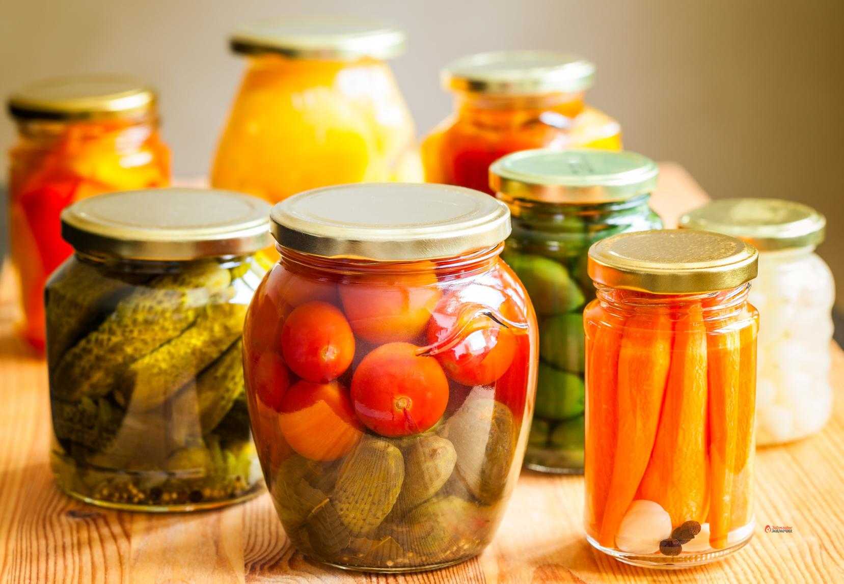Методы  консервирования плодоовощной продукции