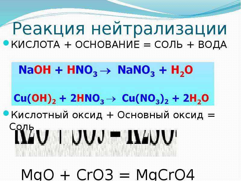 Урок 17. реакция нейтрализации – himi4ka