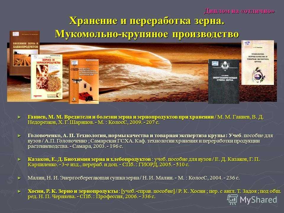 Физические свойства зерна форма