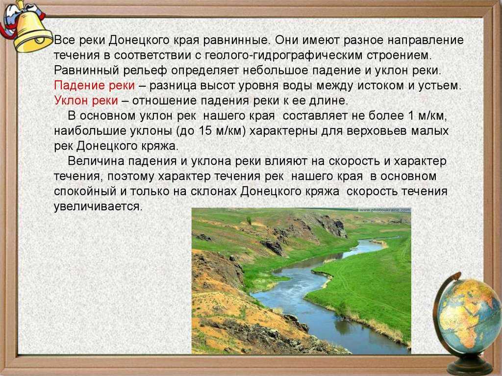 Водные ресурсы донецкой области реферат
