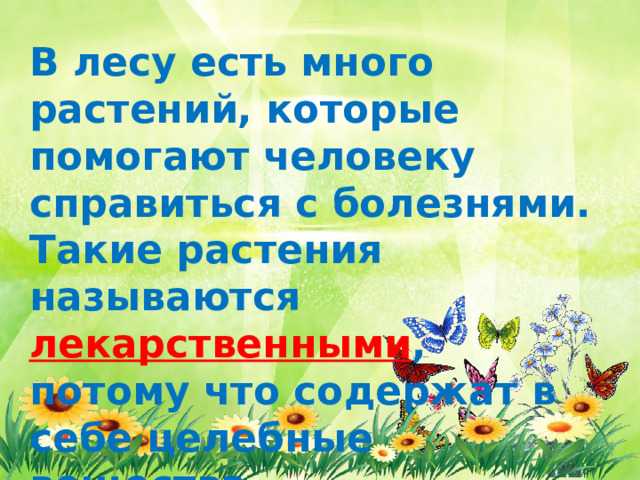 Презентация на тему: "лесная аптека урок по окружающему миру 2 класс. что такое лесная аптека? такую аптеку подарила нам природа такую аптеку подарила нам природа.". скачать бесплатно и без регистрации.