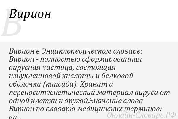Чем определяется разнообразие форм вирусных частиц кратко