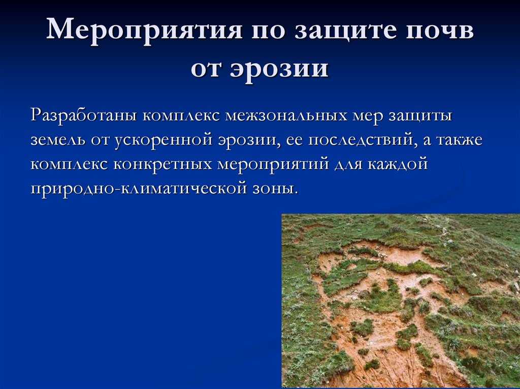 Эрозия почвы