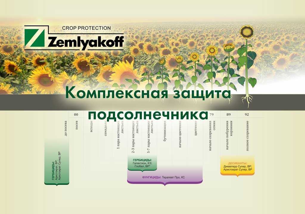 Комплексная защита зерновых колосовых культур zemlyakoff