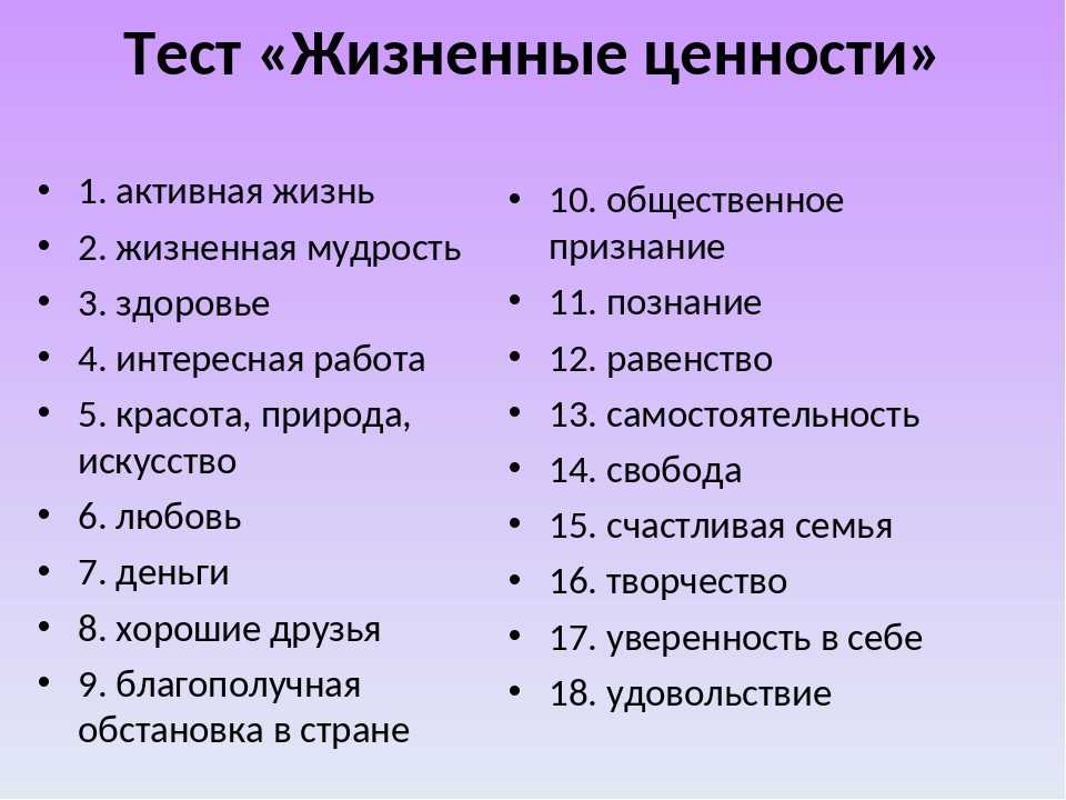 Основы жизни