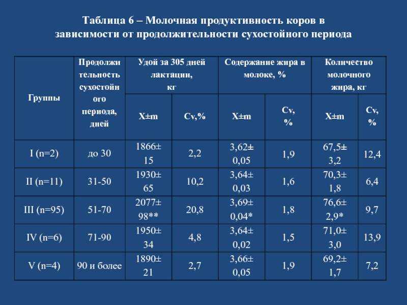 Когда у коровы появляется молоко?