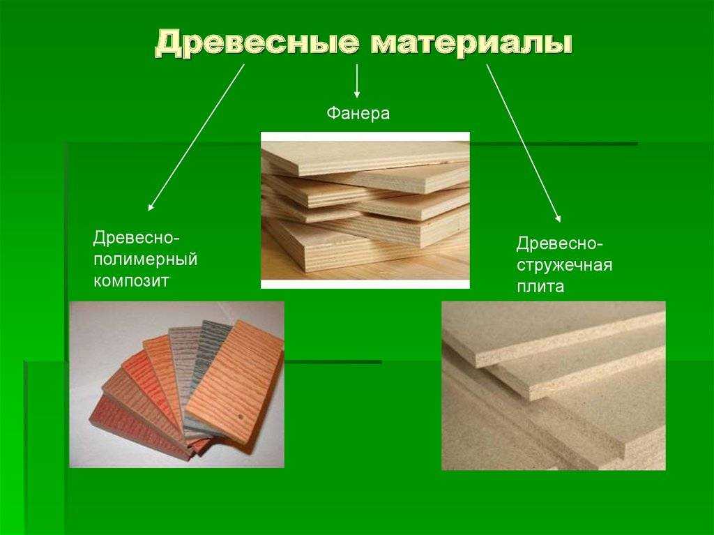 Виды и свойства клееной древесины