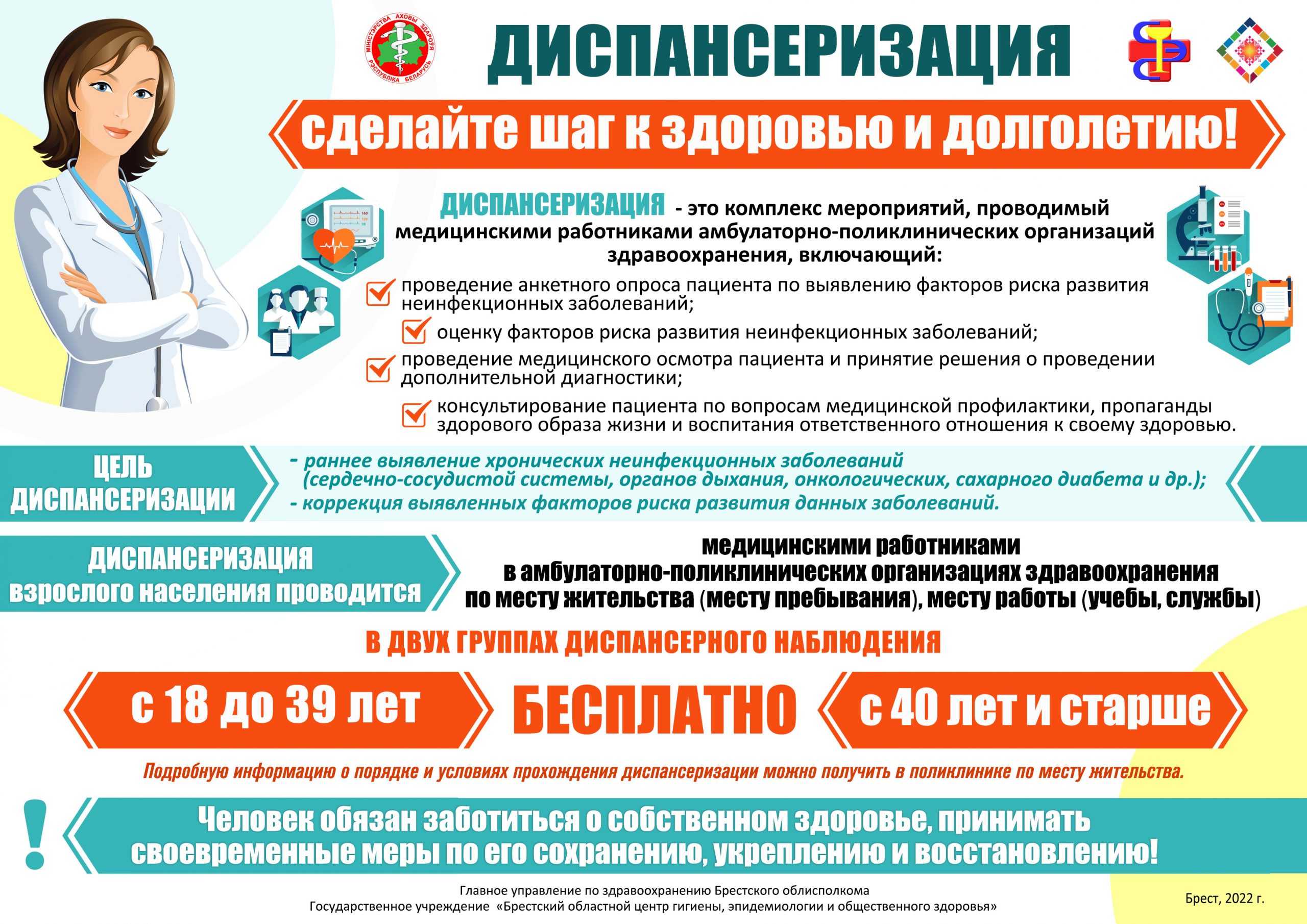 Планирование диспансеризации и методика ее проведения. основные направления в профилактике незаразных болезней животных, значение диспансеризации