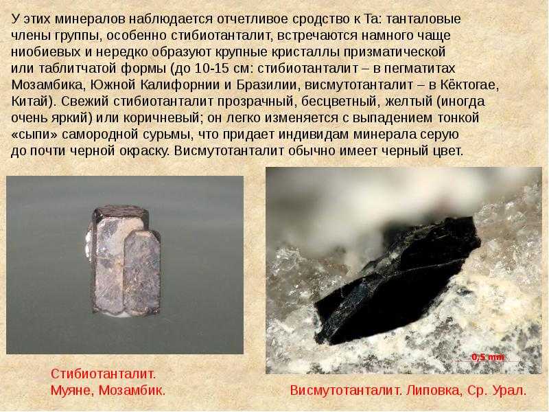 Описание ниобиевых и танталовых конденсаторов