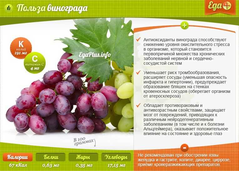 Виноград как народное средство, от чего применяют