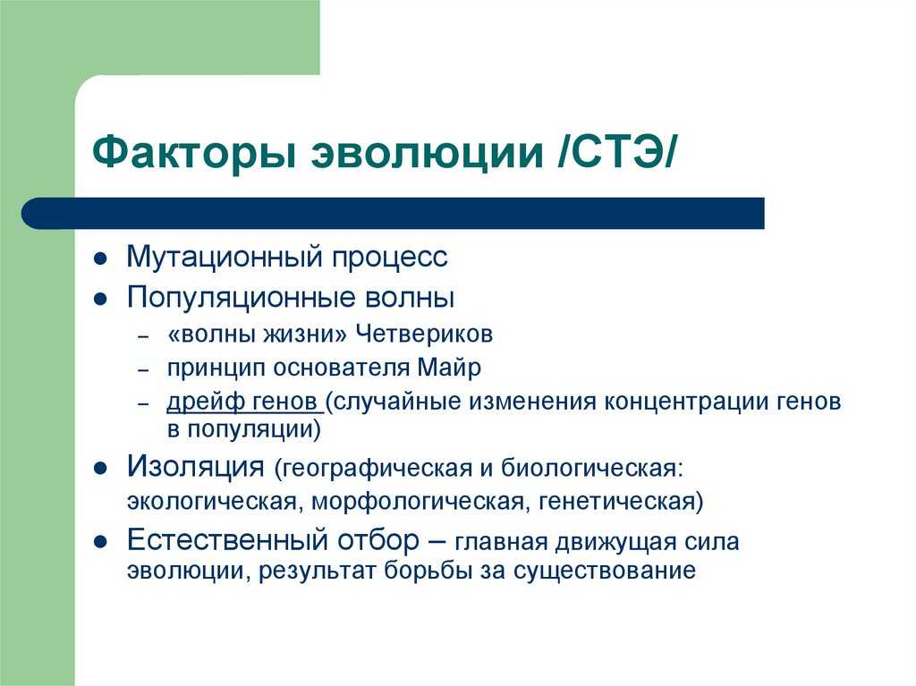 Теория эволюции чарльза дарвина
